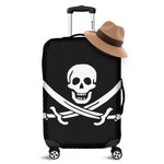 Calico Jack Pirate Flag Print Luggage Cover