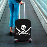 Calico Jack Pirate Flag Print Luggage Cover