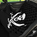Calico Jack Pirate Flag Print Pet Car Back Seat Cover