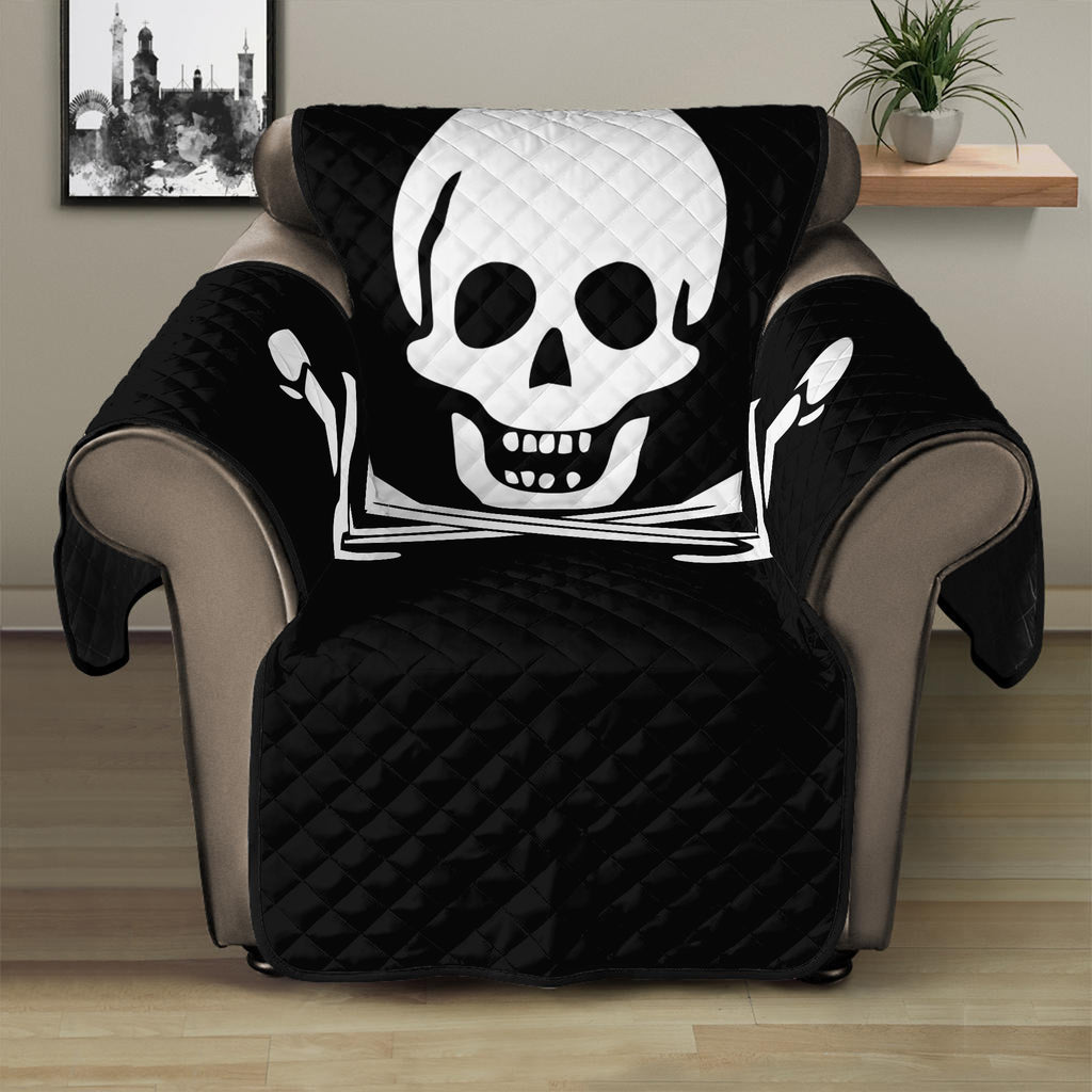 Calico Jack Pirate Flag Print Recliner Protector