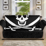 Calico Jack Pirate Flag Print Sofa Protector