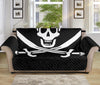 Calico Jack Pirate Flag Print Sofa Protector