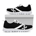 Calico Jack Pirate Flag Print White Running Shoes