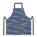 Camo Denim Jeans Pattern Print Apron
