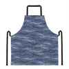 Camo Denim Jeans Pattern Print Apron