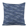 Camo Denim Jeans Pattern Print Pillow Cover