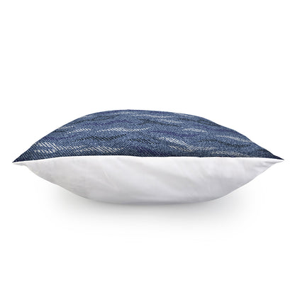 Camo Denim Jeans Pattern Print Pillow Cover