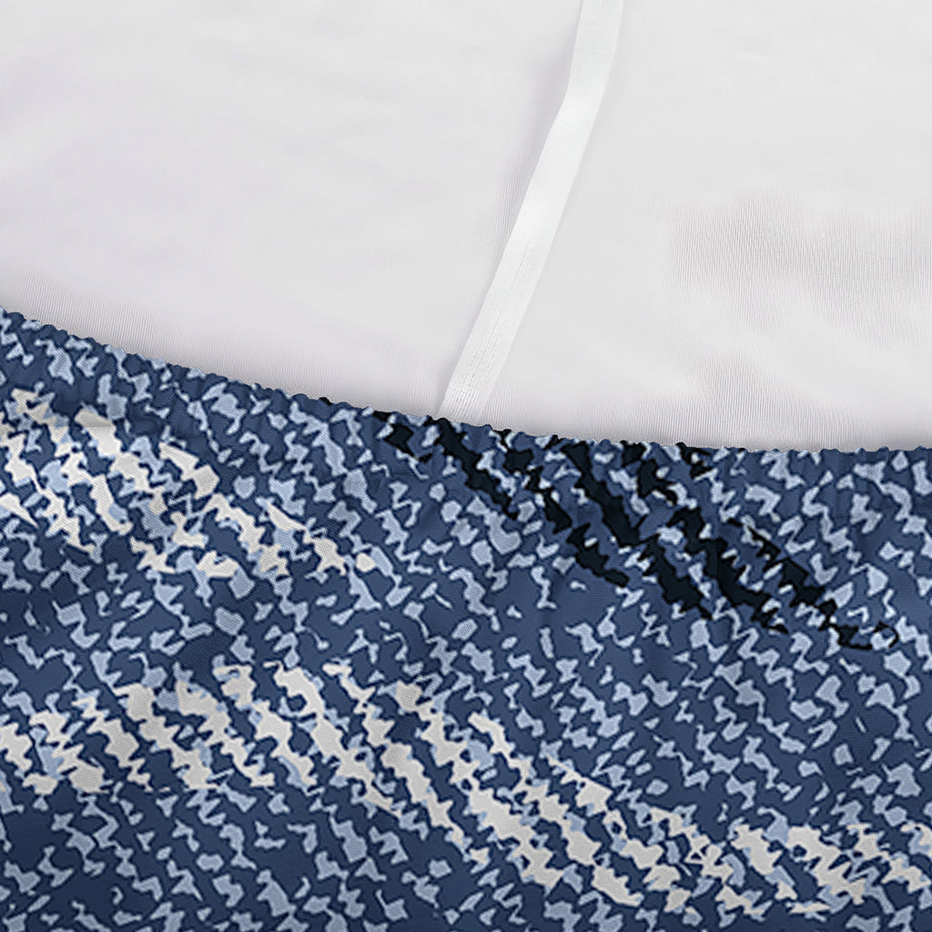 Camo Denim Jeans Pattern Print Sofa Cover