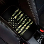 Camouflage American Flag Print Car Center Console Cover