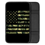 Camouflage American Flag Print Car Center Console Cover
