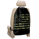 Camouflage American Flag Print Car Seat Organizers