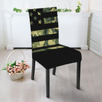 Camouflage American Flag Print Dining Chair Slipcover