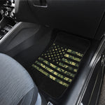 Camouflage American Flag Print Front Car Floor Mats