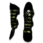 Camouflage American Flag Print Muay Thai Shin Guard
