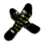 Camouflage American Flag Print Muay Thai Shin Guard
