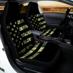 Camouflage American Flag Print Universal Fit Car Seat Covers