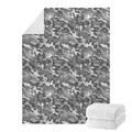 Camouflage Dazzle Pattern Print Blanket
