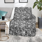 Camouflage Dazzle Pattern Print Blanket