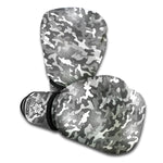 Camouflage Dazzle Pattern Print Boxing Gloves