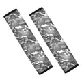 Camouflage Dazzle Pattern Print Car Seat Belt Covers