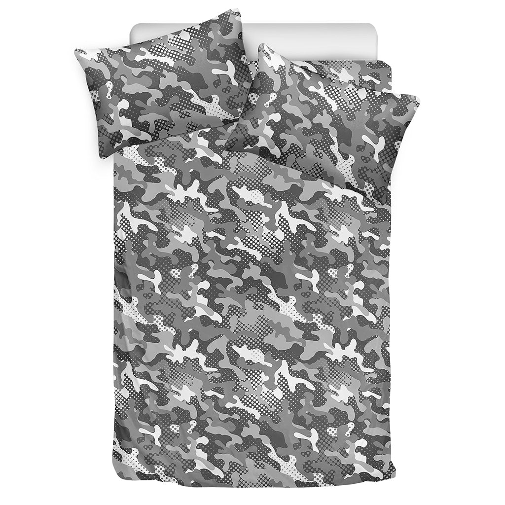 Camouflage Dazzle Pattern Print Duvet Cover Bedding Set