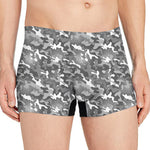 Camouflage Dazzle Pattern Print Men's Boxer Briefs