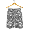 Camouflage Dazzle Pattern Print Men's Shorts