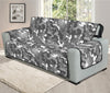 Camouflage Dazzle Pattern Print Oversized Sofa Protector