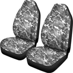 Camouflage Dazzle Pattern Print Universal Fit Car Seat Covers