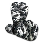 Camouflage Dazzle Wings Pattern Print Boxing Gloves