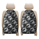 Camouflage Dazzle Wings Pattern Print Car Seat Organizers