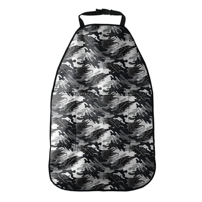 Camouflage Dazzle Wings Pattern Print Car Seat Organizers