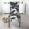 Camouflage Dazzle Wings Pattern Print Dining Chair Slipcover