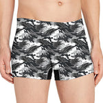 Camouflage Dazzle Wings Pattern Print Men's Boxer Briefs