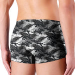 Camouflage Dazzle Wings Pattern Print Men's Boxer Briefs