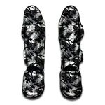 Camouflage Dazzle Wings Pattern Print Muay Thai Shin Guard