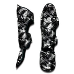 Camouflage Dazzle Wings Pattern Print Muay Thai Shin Guard