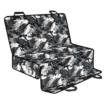 Camouflage Dazzle Wings Pattern Print Pet Car Back Seat Cover