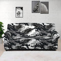 Camouflage Dazzle Wings Pattern Print Sofa Cover