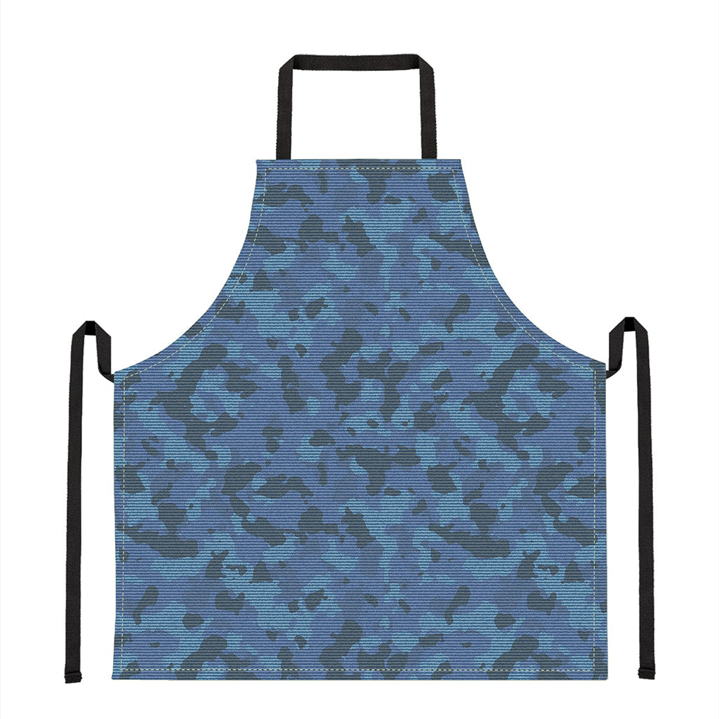 Camouflage Denim Jeans Pattern Print Apron