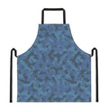 Camouflage Denim Jeans Pattern Print Apron