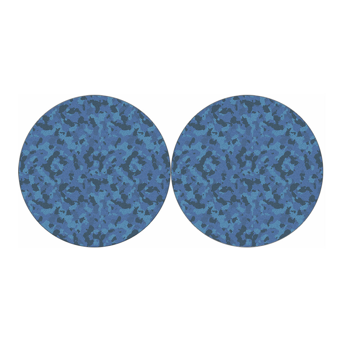 Camouflage Denim Jeans Pattern Print Car Coasters