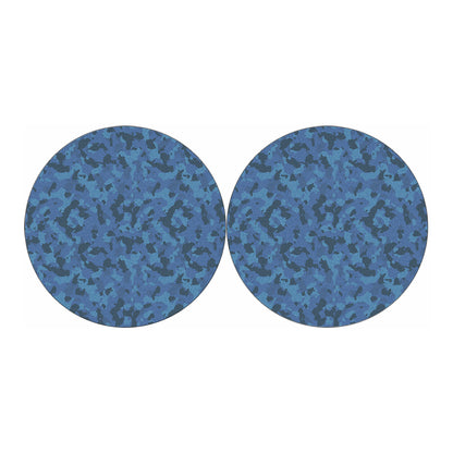 Camouflage Denim Jeans Pattern Print Car Coasters