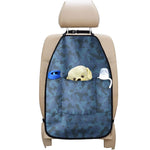 Camouflage Denim Jeans Pattern Print Car Seat Organizers