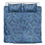 Camouflage Denim Jeans Pattern Print Duvet Cover Bedding Set