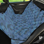 Camouflage Denim Jeans Pattern Print Pet Car Back Seat Cover