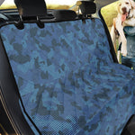 Camouflage Denim Jeans Pattern Print Pet Car Back Seat Cover