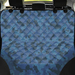 Camouflage Denim Jeans Pattern Print Pet Car Back Seat Cover