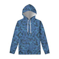 Camouflage Denim Jeans Pattern Print Pullover Hoodie