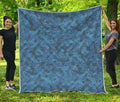 Camouflage Denim Jeans Pattern Print Quilt